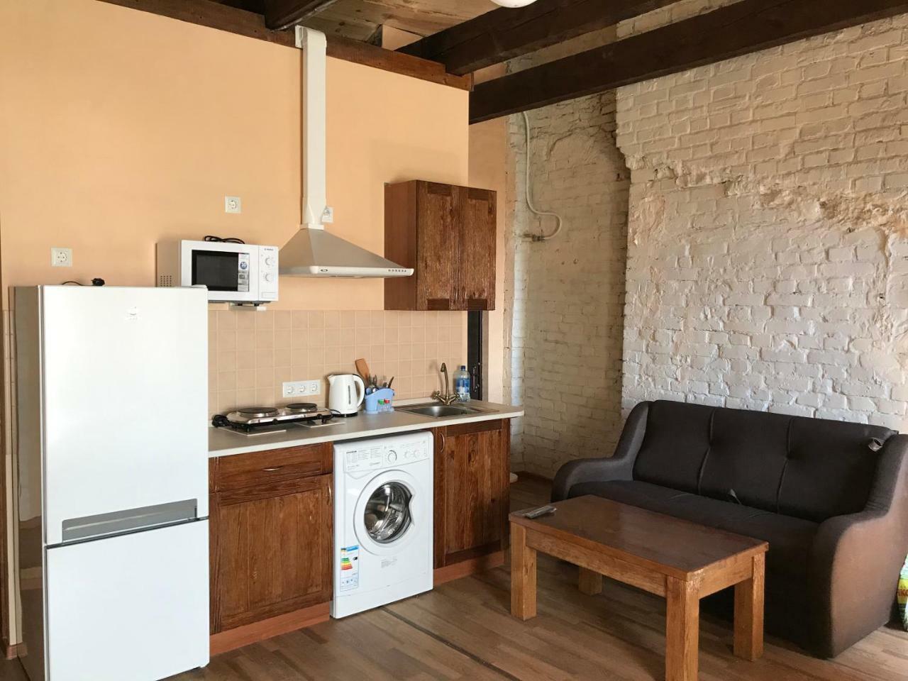 Two-Floor Apartments And Studio 2-Х Этажные Апартаменты И Студия В Самом Центре Kharkov Ngoại thất bức ảnh